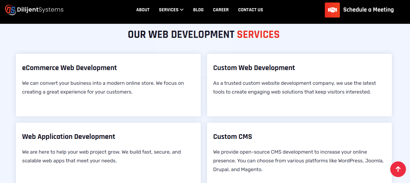 web development services